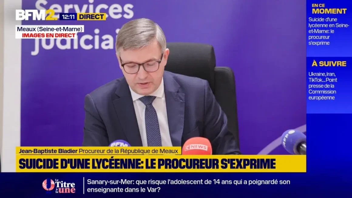 e0a81365-1ef2-438b-8a59-5d5655ef90d6 Le Procureur de Meaux Parle après le Drame au Lycée Balzac