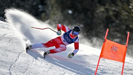 f16dbc3e-1f02-473a-b762-656c07cbdfa0 Troisième médaille d’or de Franjo von Allmen aux JO 2026 en super-G