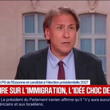 Jérôme Guedj discute de l’immigration sur BFMTV
