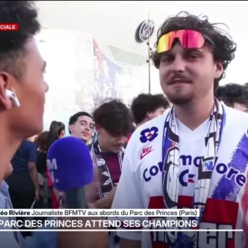 04bb4130-8db1-4b22-84c9-d8ec55547415 Les supporters du PSG au Parc des Princes pour accueillir les joueurs