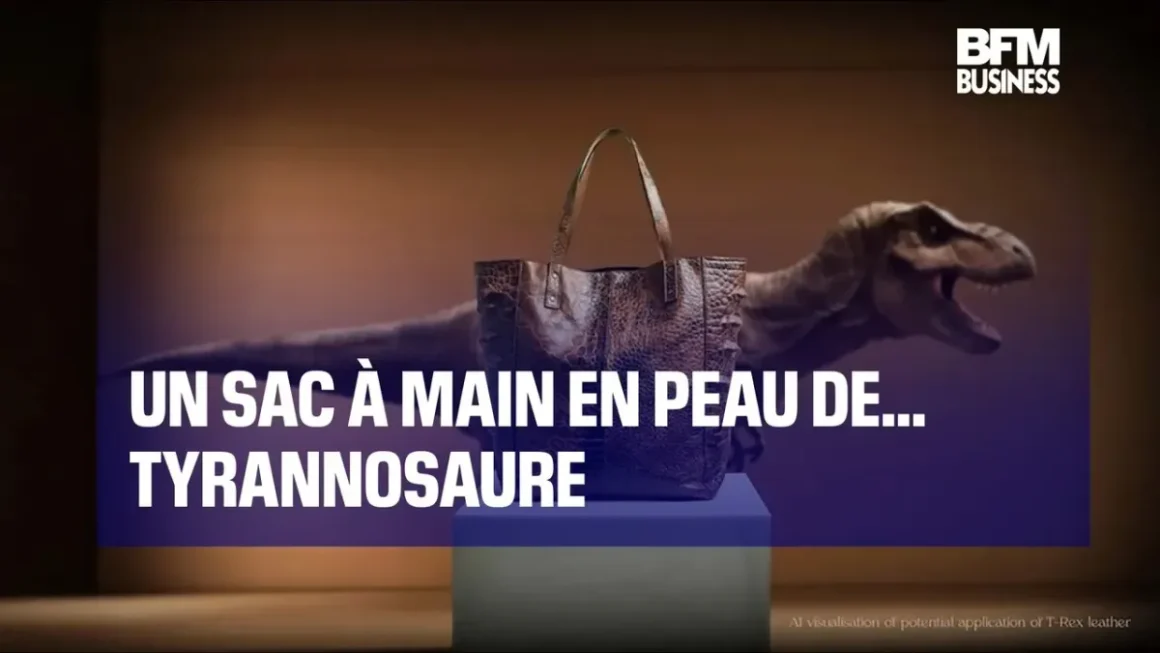 Un Sac Innovant en Peau de T-Rex