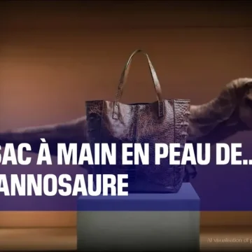 Un Sac Innovant en Peau de T-Rex