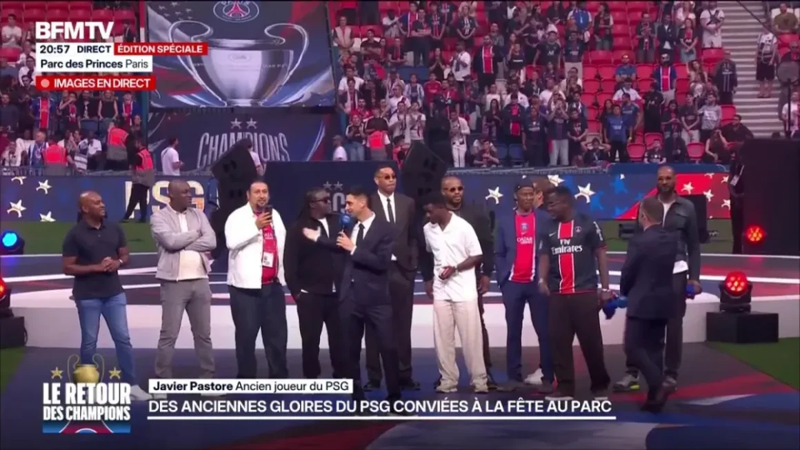 Les anciennes stars du PSG au Parc des Princes