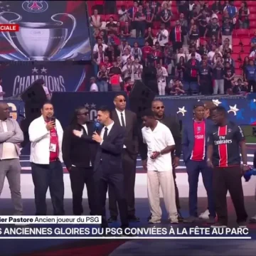 Les anciennes stars du PSG au Parc des Princes