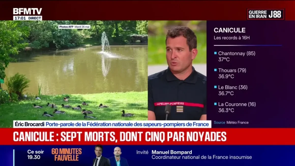 Un épisode de fortes chaleurs persiste en France
