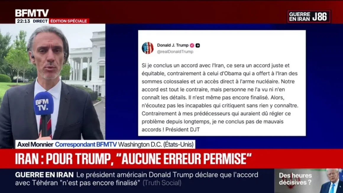 États-Unis et Iran en quête de paix et réouverture du détroit d’Ormuz