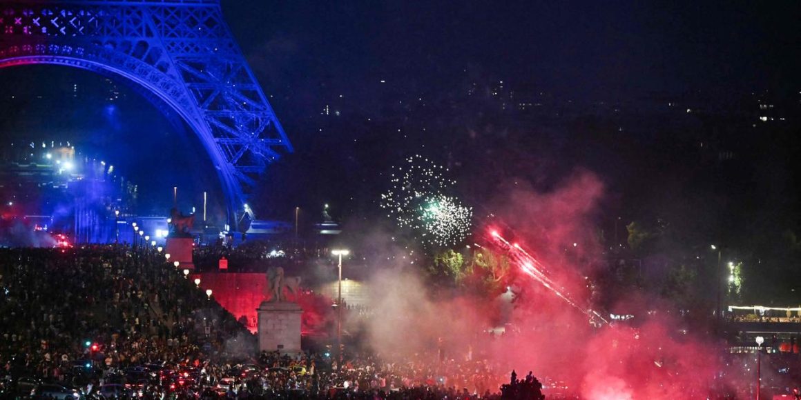 Les célébrations à Paris après la victoire du PSG en Ligue des champions