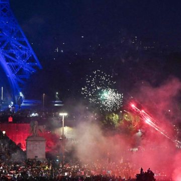 Les célébrations à Paris après la victoire du PSG en Ligue des champions