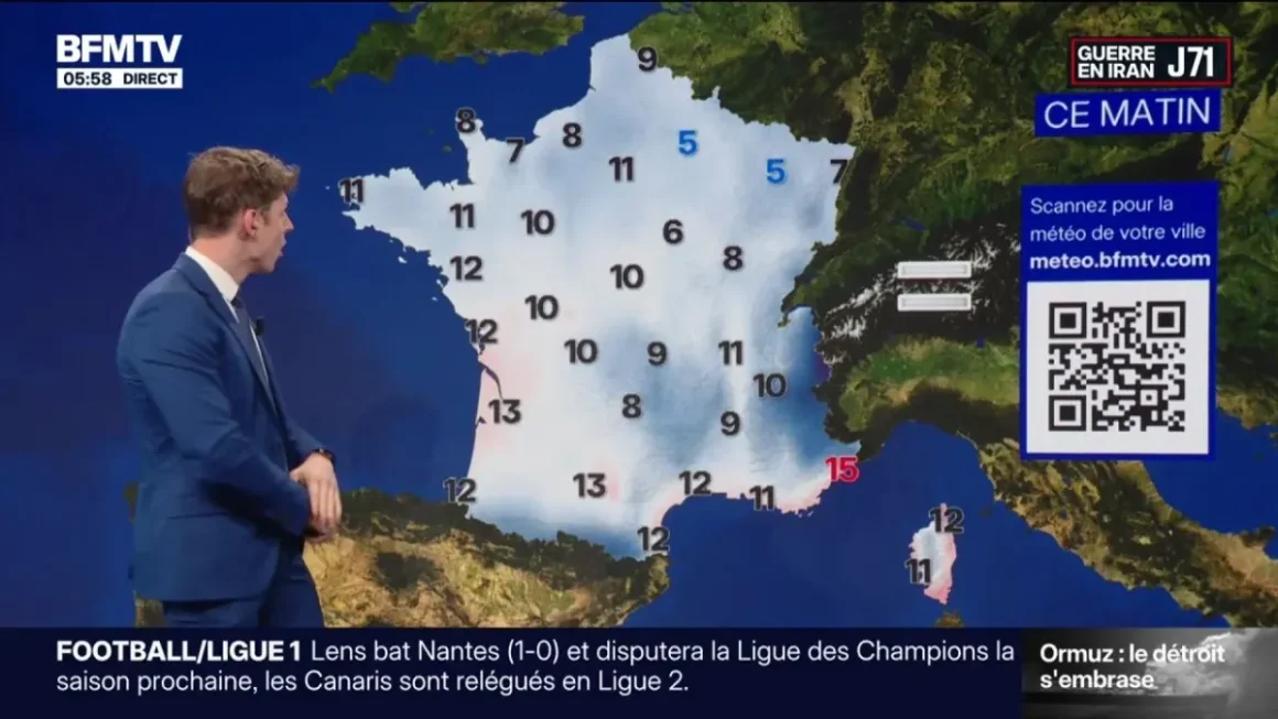 Prévisions météorologiques du week-end prolongé du 8 mai