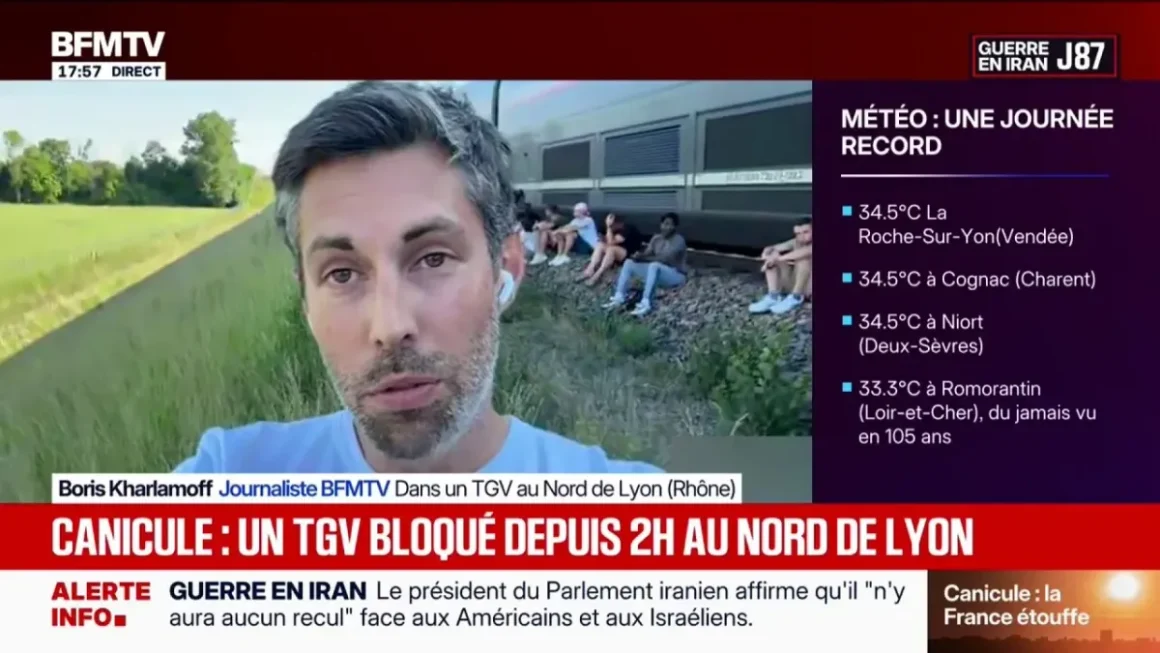 Épisode de fortes chaleurs en mai en France