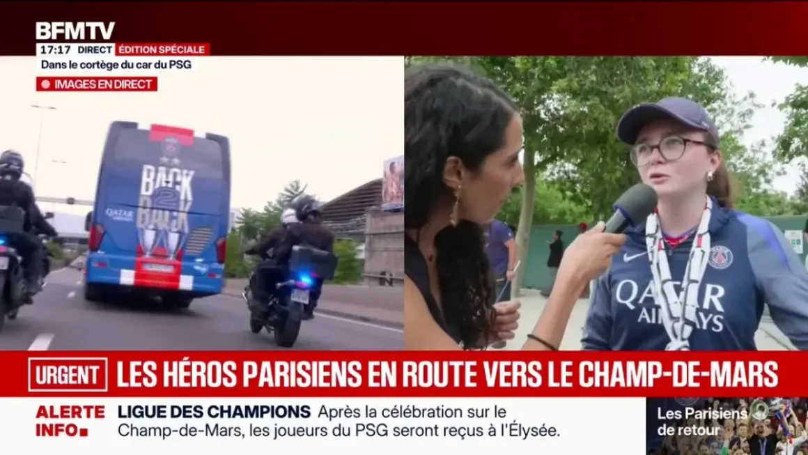 L’accueil des supporters du PSG au Champ-de-Mars