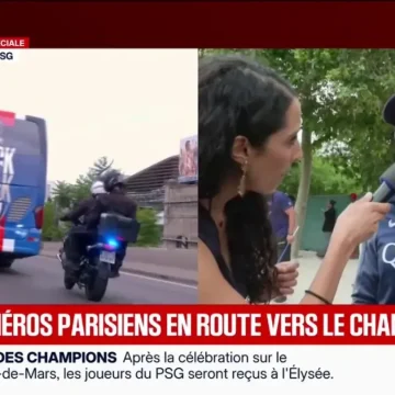 L’accueil des supporters du PSG au Champ-de-Mars