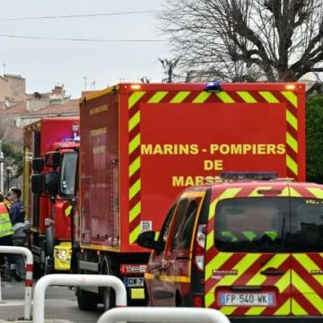 Intervention des marins-pompiers à Marseille