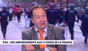 Déclaration de Gilbert Collard sur les débordements après le sacre du PSG