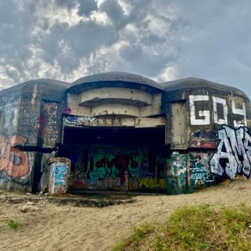 L’érosion côtière et la chute des bunkers du mur de l’Atlantique