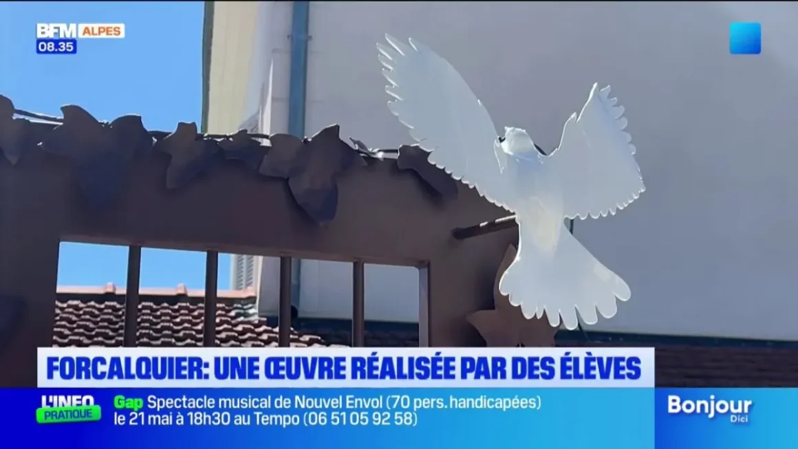 “L’artiste inconnu” : une nouvelle sculpture mémorielle inaugurée à Forcalquier