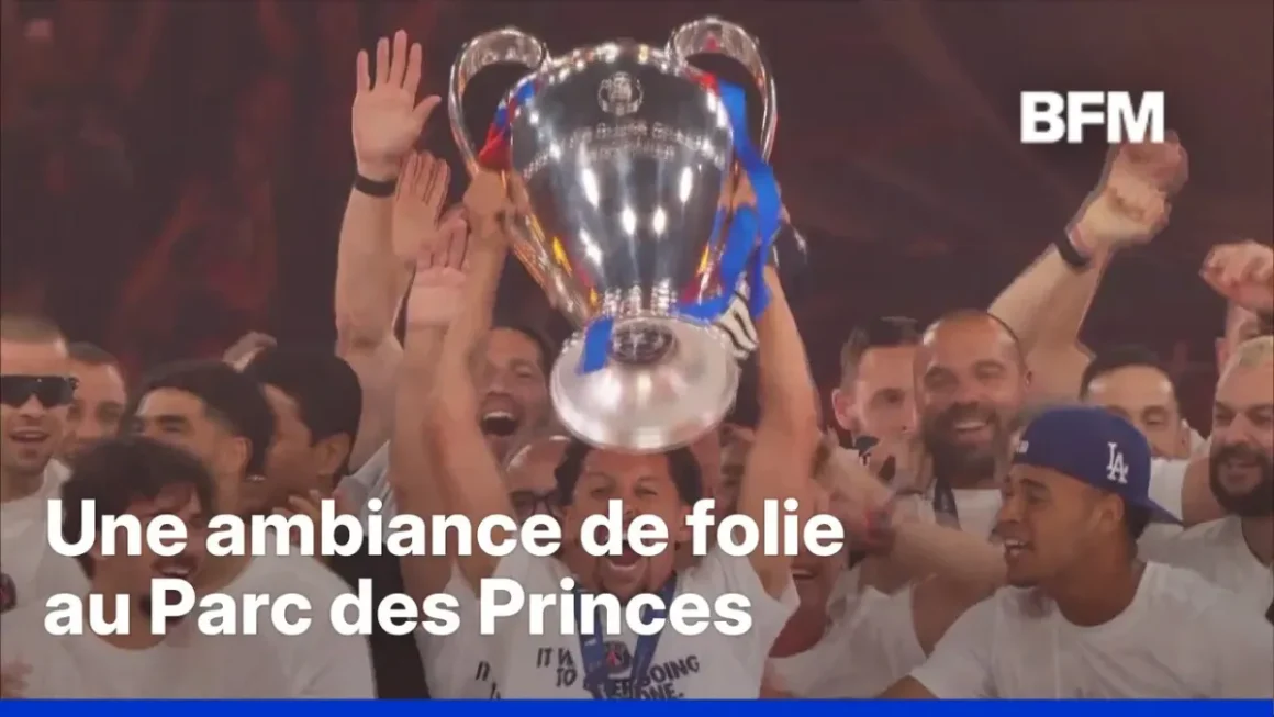Les célébrations du PSG au Parc des Princes