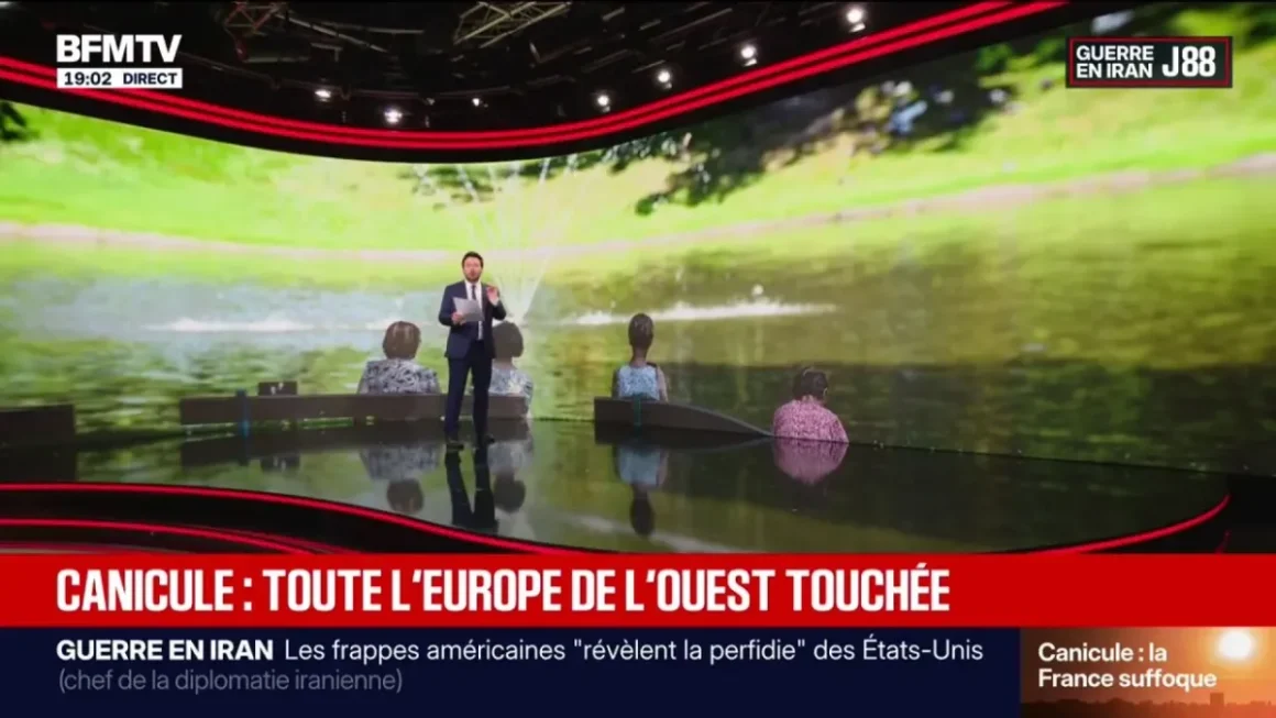La France fait face à une canicule intense
