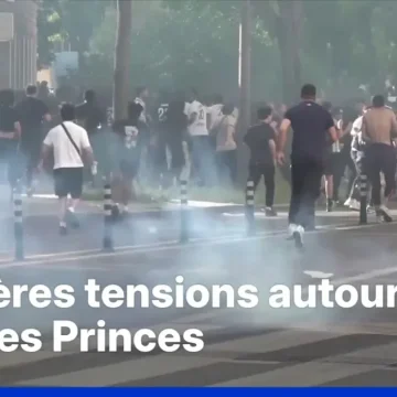 Incidents autour du Parc des Princes lors d’un match