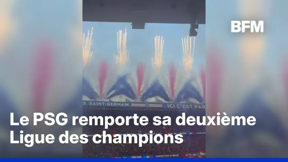 Le PSG remporte sa deuxième Ligue des champions