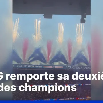 Le PSG remporte sa deuxième Ligue des champions