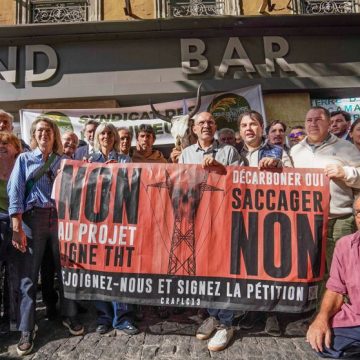 Controverse sur le projet de ligne à très haute tension en Provence