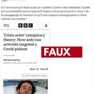 Jake Rosmarin accusé à tort d’être un acteur de pandémie
