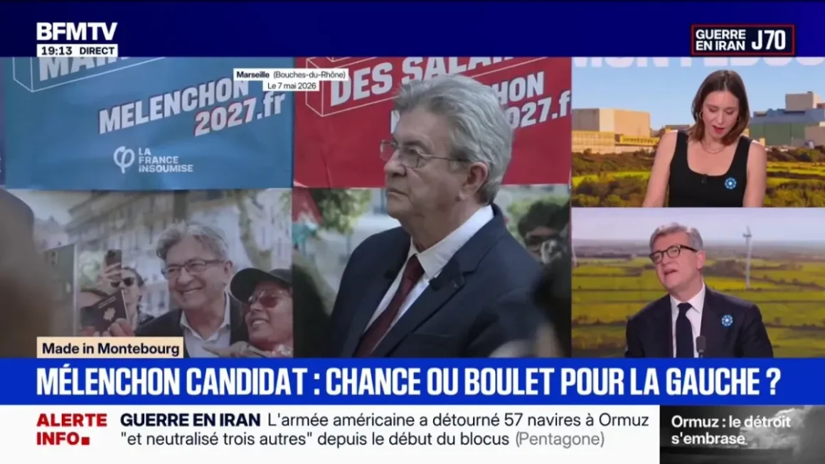 Jean-Luc Mélenchon se présente à la présidentielle de 2027