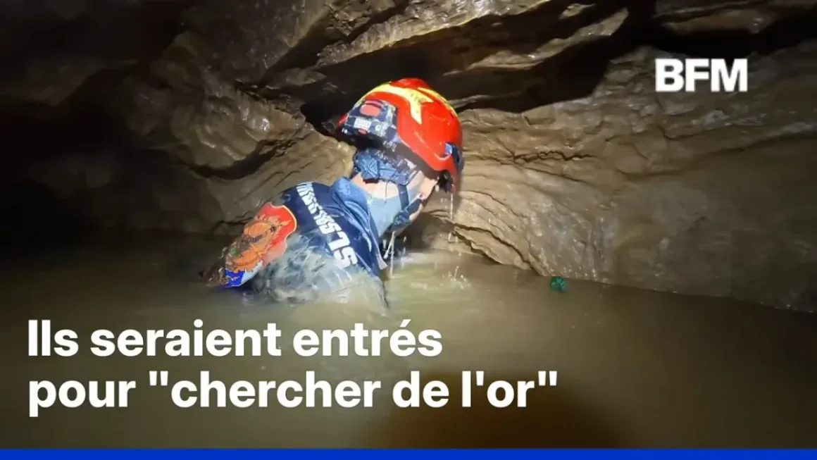 Efforts de secours pour sept personnes piégées dans une grotte au Laros