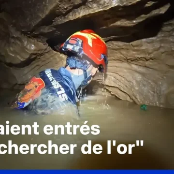 Efforts de secours pour sept personnes piégées dans une grotte au Laros