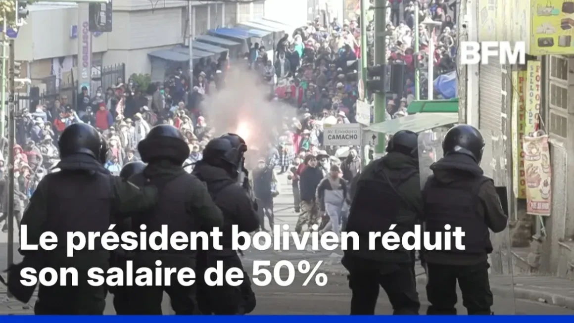 Manifestations à La Paz : Tensions entre manifestants et policiers
