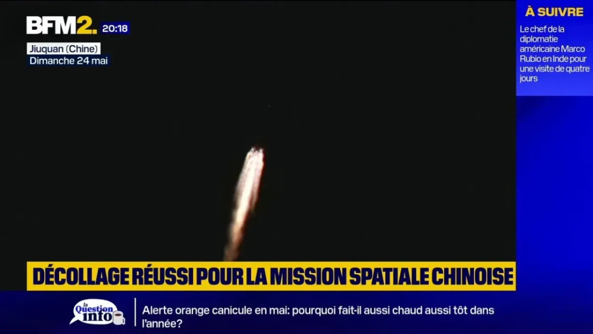 Décollage des Astronautes Chinois vers Tiangong