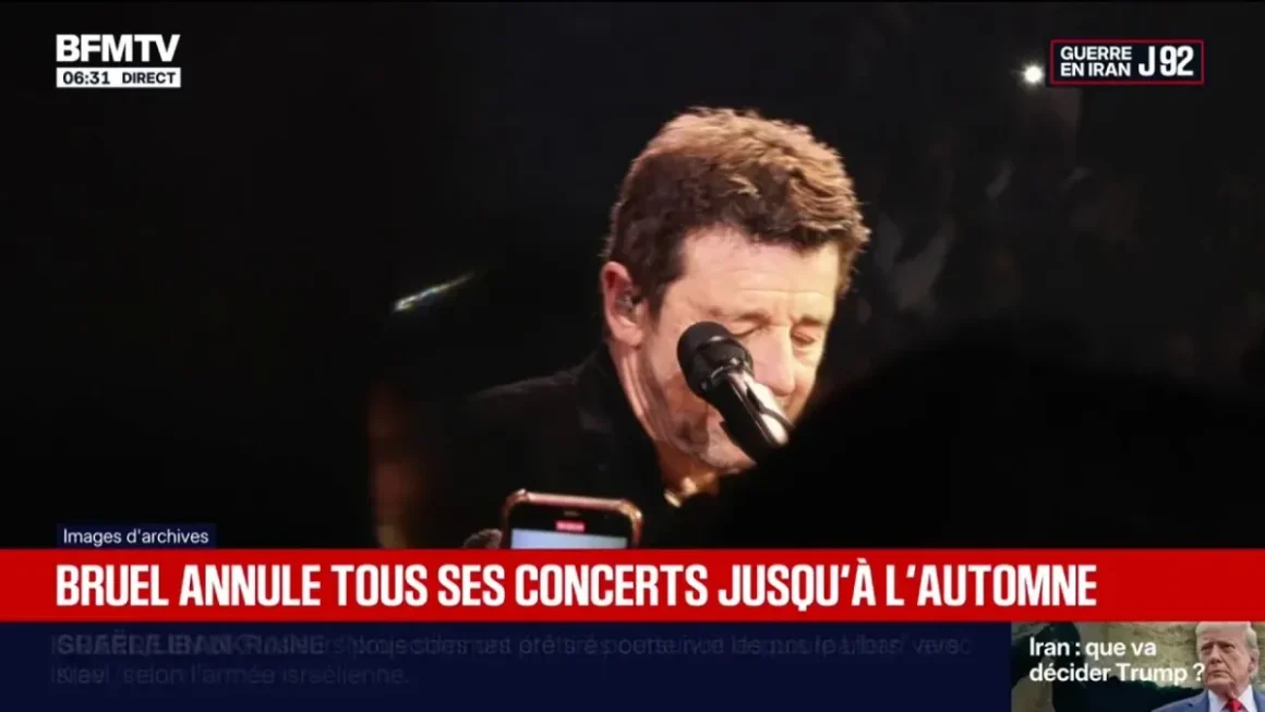 Patrick Bruel annule sa tournée de festivals et se retire des Enfoirés