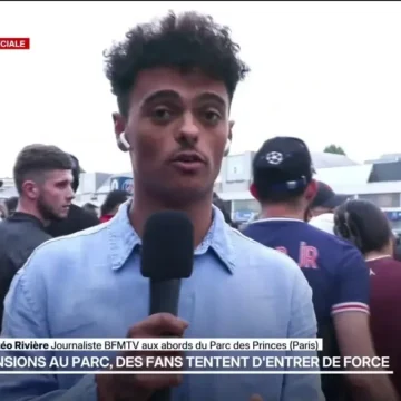907b71fc-4eee-4a60-962e-f5e2fcec9d35 Des supporters sans billet tentent d’accéder au Parc des Princes