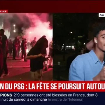 Les supporters du PSG prolongent les festivités après la victoire