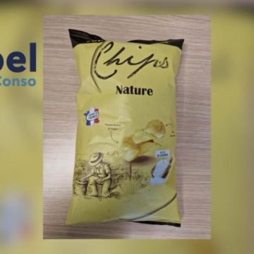 Rappel de paquets de chips en raison de la présence d’acrylamide