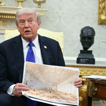 Ouverture de la salle de bal controversée de Donald Trump à la Maison-Blanche