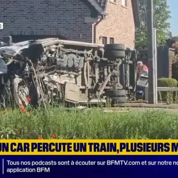 Accident Tragique en Belgique: Collision Entre un Car Scolaire et un Train
