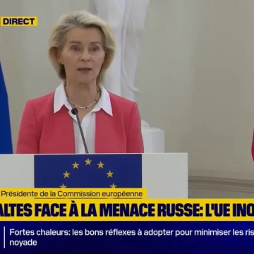 Tensions entre la Russie et les pays baltes : Ursula von der Leyen réagit depuis la Lituanie