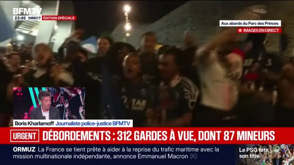 Bilan des Interpellations après les Débordements de la Victoire du PSG