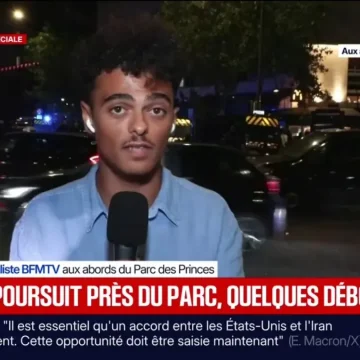 e9573ed5-c17f-4a49-bb50-fb16b308ec70 Incidents mineurs à la sortie du Parc des Princes