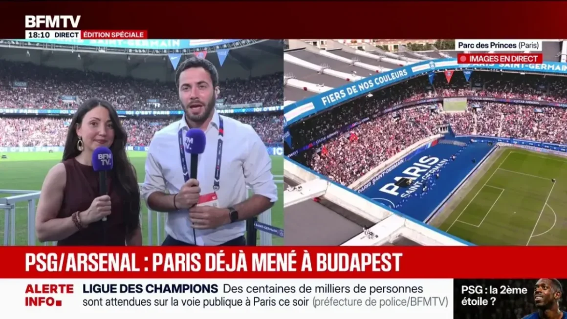 Le PSG en Finale de la Ligue des Champions contre Arsenal