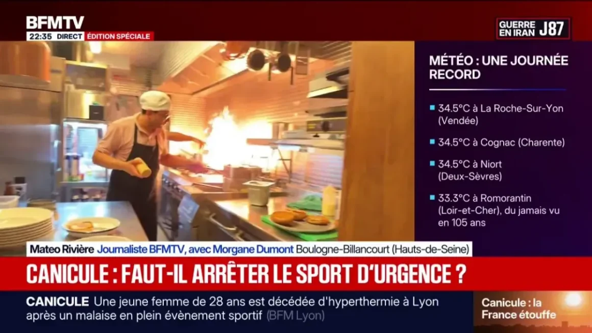 Alerte aux fortes chaleurs en France