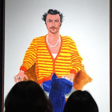 Un Portrait Inoubliable de Harry Styles par David Hockney
