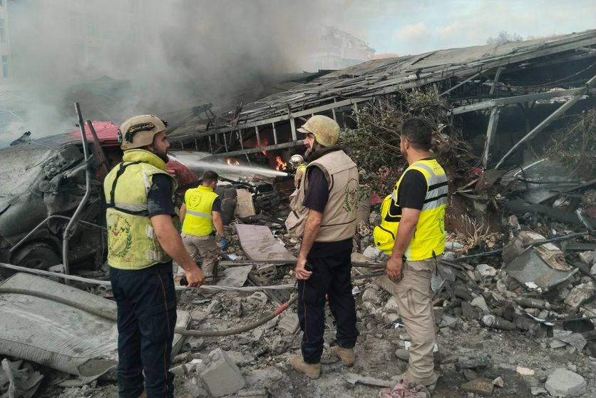 Lebanon Israel Iran War Opérations de Secours Suspendues dans le Sud du Liban