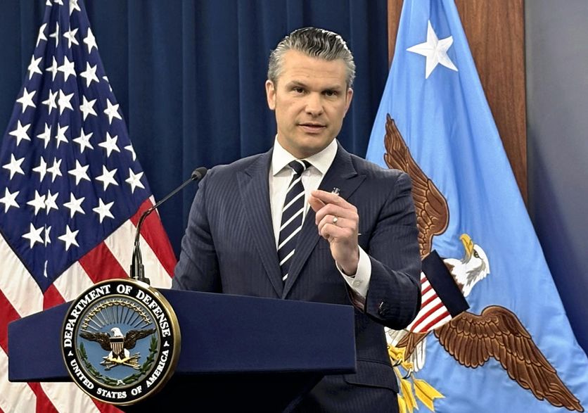 U.S. Secretary of Defense Hegseth speaks Les appels à la sécurité européenne renouvelés par le secrétaire à la Défense américain