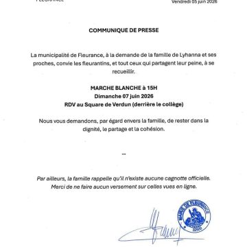 Marche blanche en hommage à Lyhanna à Fleurance