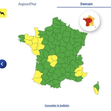 3f4ccd74-a0dd-4a5b-80b4-0307d604928b Vigilance Météo : Départements en Alerte pour Orages et Canicule