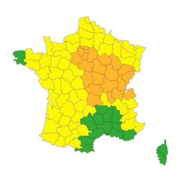Vingt-six départements en vigilance orange canicule