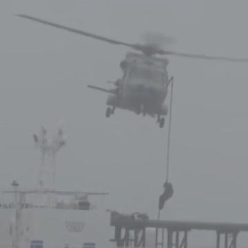 Arraisonnement du pétrolier sous sanctions par la marine française